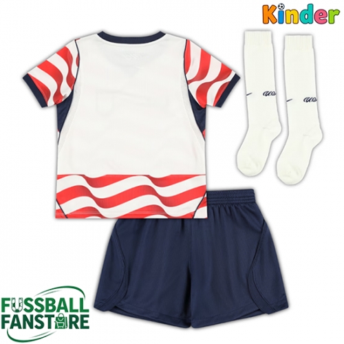 Vereinigte Staaten Replik Heimtrikot Kinder WM 2026 Kurzarm (+ Kurze Hosen)